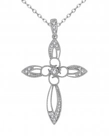 CROSS DIAMOND PENDANT (TP3047)